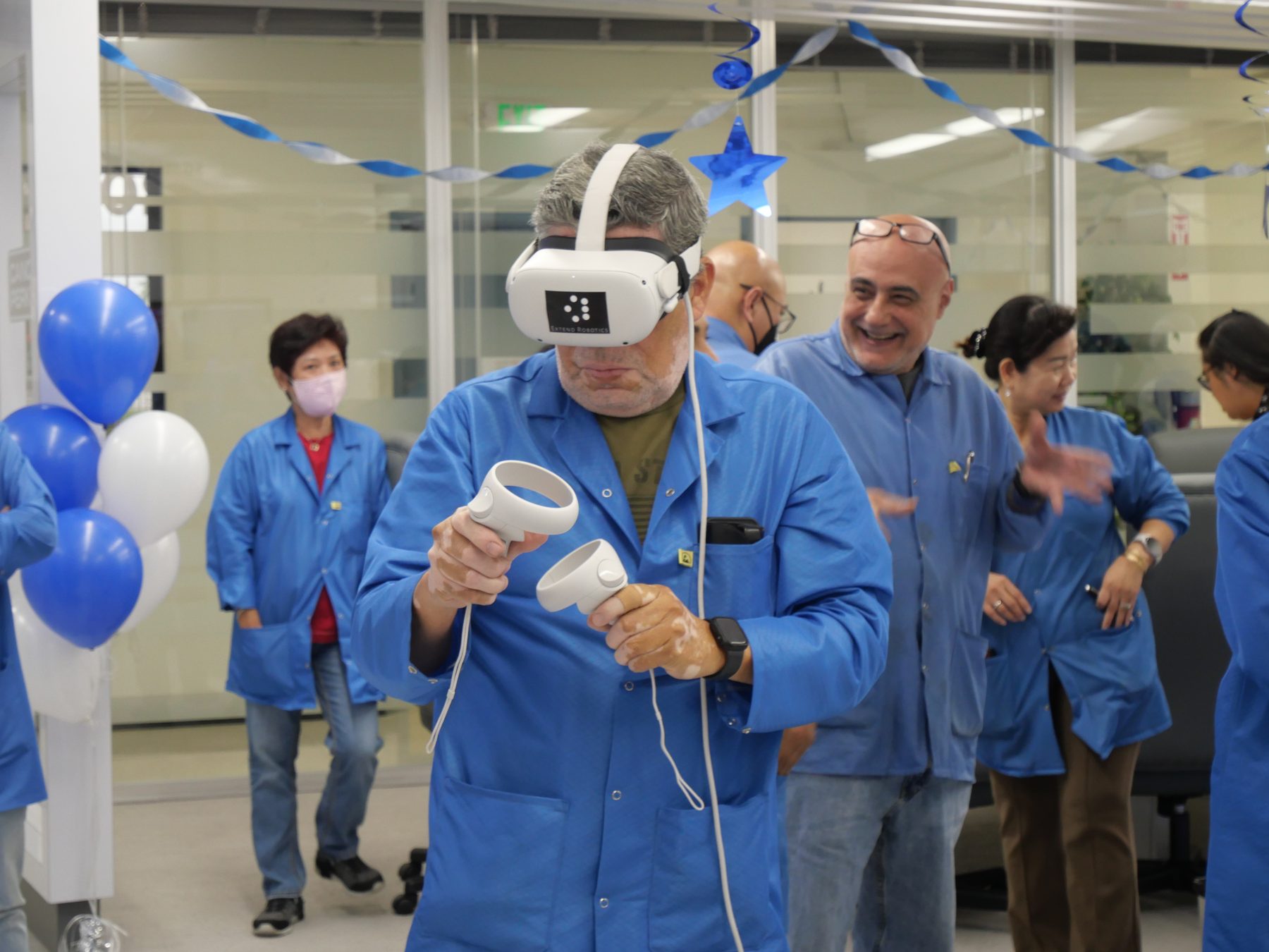 Customer Experience Center event — VR demo