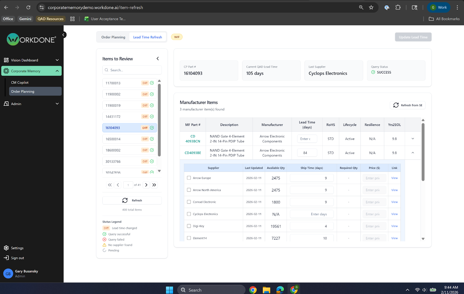 RAG + HITL workflow — CM Copilot deployed internal tool
